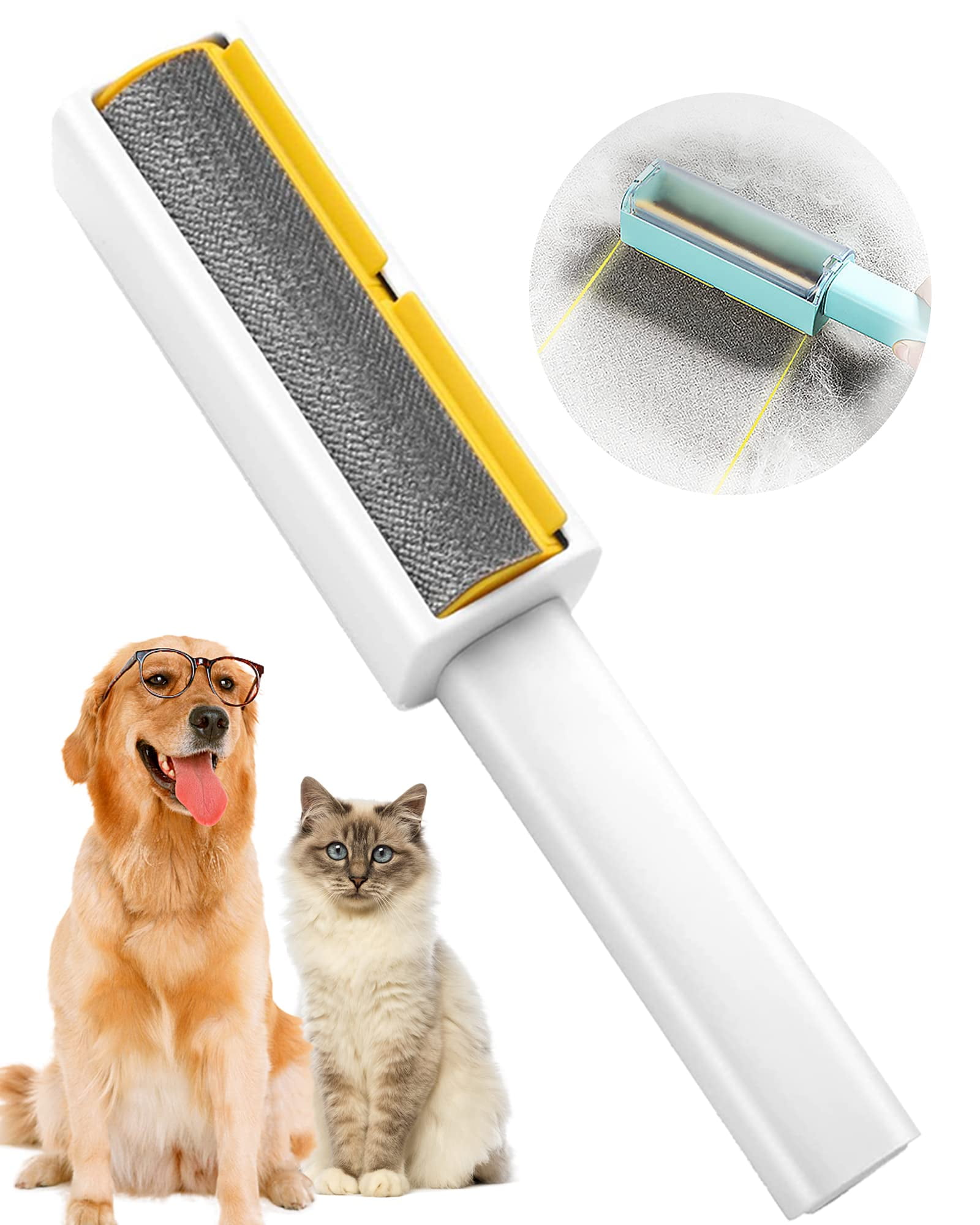 Reusable pet Hair Remover for Couch，Dog Cat Hair Remover for Furniture