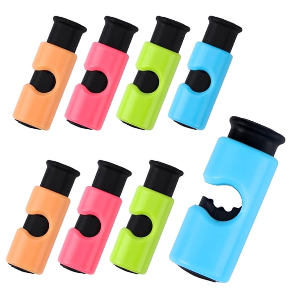 Reusable plastic food bag clips feature squeeze‑lock airtight sealing, easy‑grip design to keep bread, snacks, coffee and pantry contents fresh.