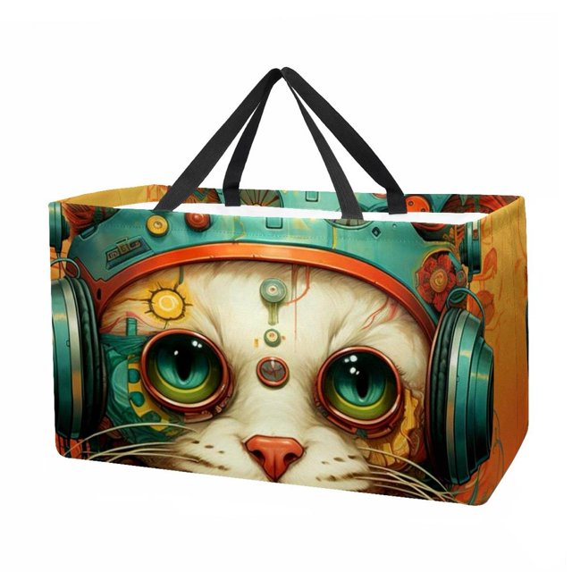 Reusably Foldable Oxford Cloth Storage Box Large Capacity Picnic