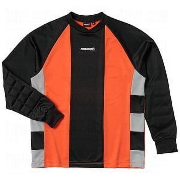 Reusch Barcelona II Longsleeve Goalkeeper Jersey (Small, Orange/Black/Grey)
