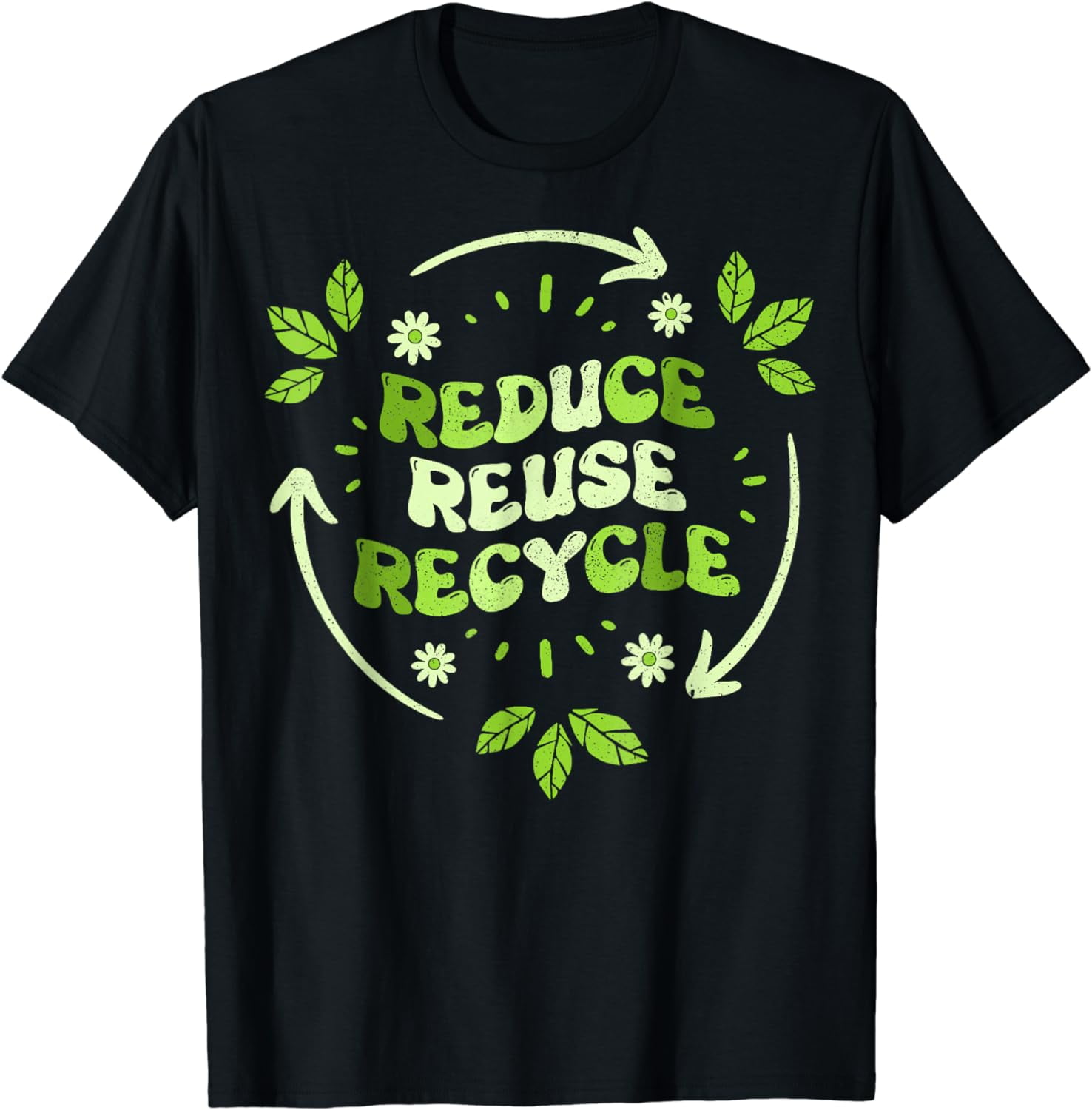 Reuse Reduce Recycle Save Earth Day 2024 gift T-Shirt - Walmart.com