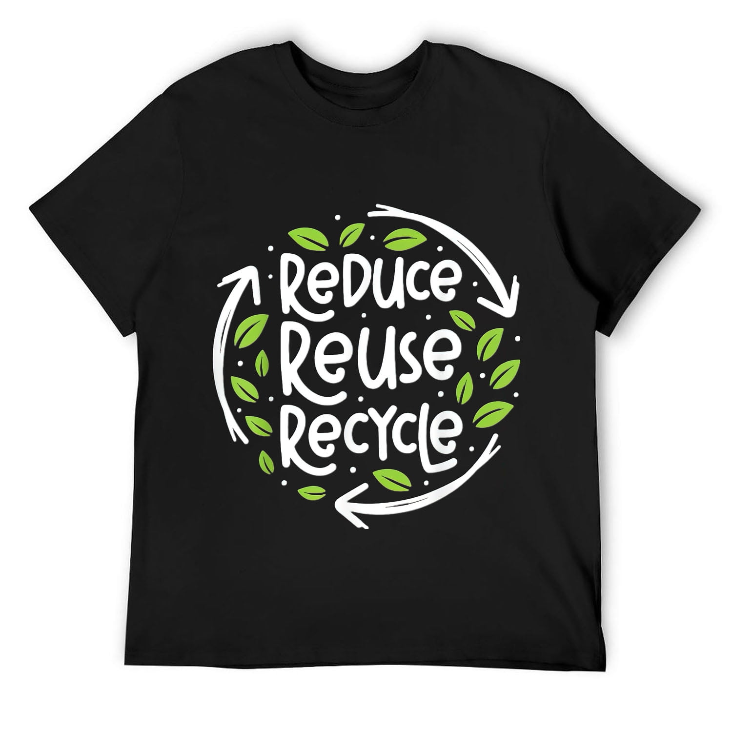 Reuse Reduce Recycle Save Earth Day Planet T-Shirt - Walmart.com