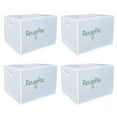 thumbnail image 1 of ReusePac Large Foldable Storage Boxes, 4 Pack, White, 1 of 8