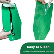 Reused Flexible Foldable Oil Funnel, Multi-Purpose Form a Funnels for Automotive Use