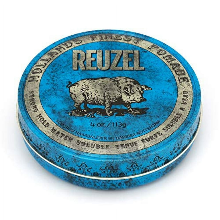 Reuzel Blue Strong Hold Water Soluble Pomade - Men's Concentrated