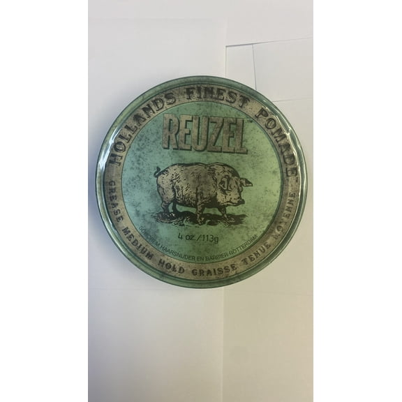 Reuzel Grease Medium Shine Hold Green Pomade 4 oz