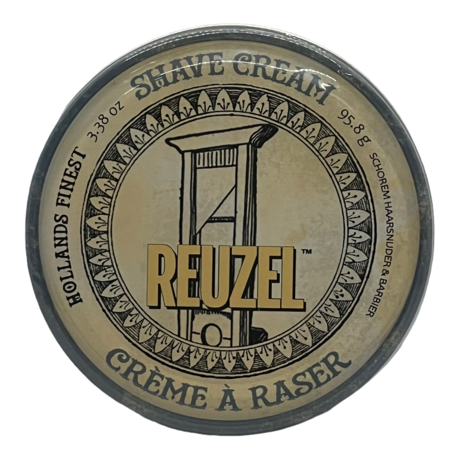 REUZEL Shaving Cream, Ultra-Rich, Super Slick, Conditioning, 3.38 oz