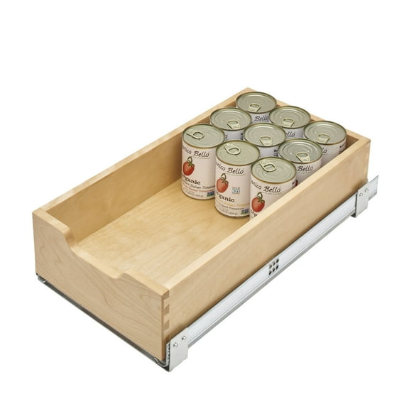 Rev-A-Shelf 11.71" Pullout Kitchen Cabinet Drawer, Soft-close, 4WDB-12SC-1