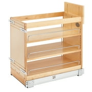 Rev-A-Shelf 11 Door/Drawer Base Soft-Close Cabinet Organizer, 448-BDDSC-11C