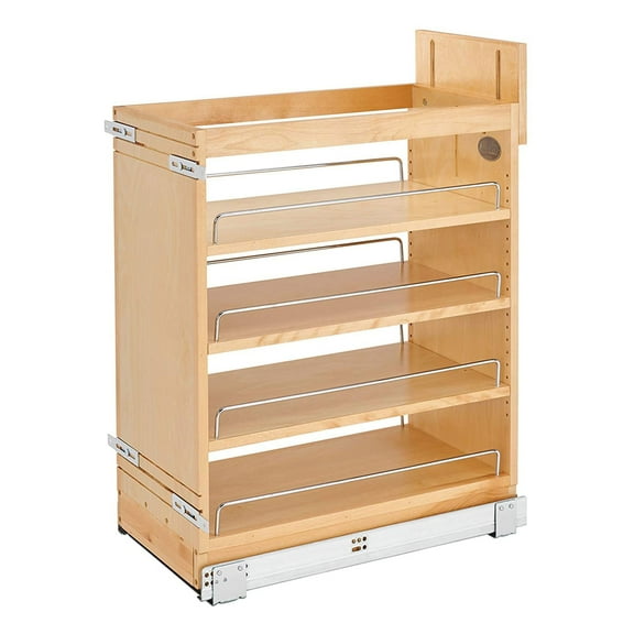 Rev-A-Shelf 11" Pullout Cabinet Storage Organizer Soft-Close, 448-BCSC-11C