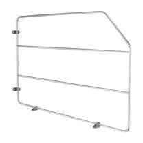 Rev-A-Shelf 12" Kitchen Cabinet Baking Sheet Tray Divider, Chrome, 597-12CR-52