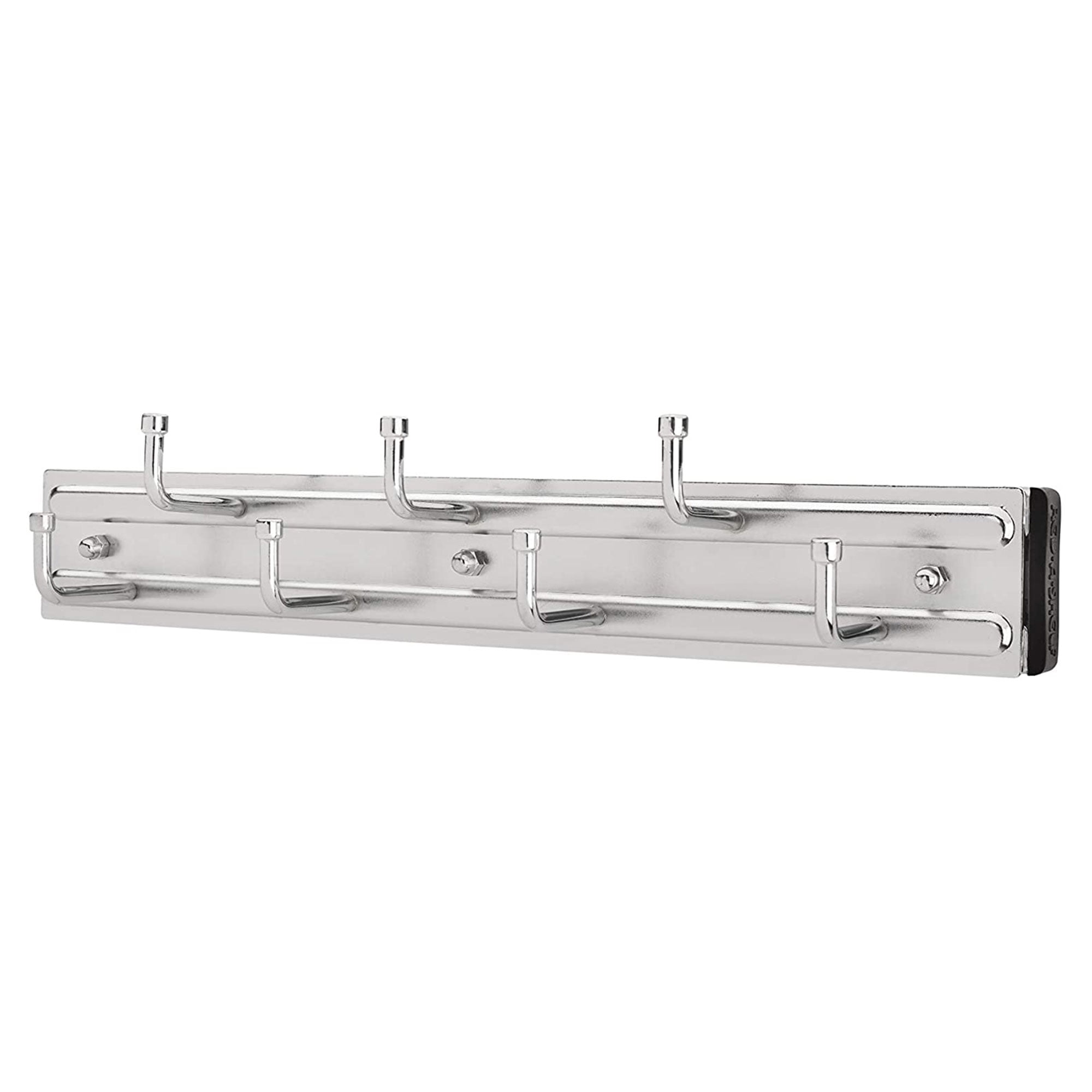 RevAShelf 12" Pullout Belt Rack Closet Storage Organizer, Chrome, BRC