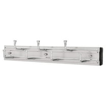 Rev-A-Shelf 12" Pullout Belt Rack Closet Storage Organizer, Chrome, BRC-12CR