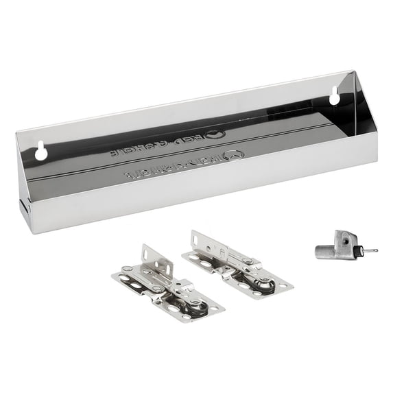 Rev-A-Shelf 13" Soft Close Tip Out for Sink Base Cabinet, 6581-13SS-SC-1