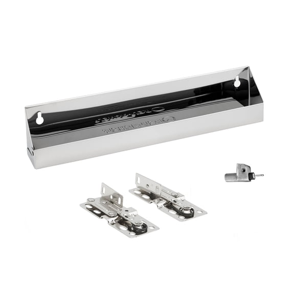 Rev-A-Shelf 14.25" Soft Close Tip Out for Sink Base Cabinet, 6581-14SS-SC-1