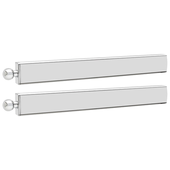 Rev-A-Shelf 14" Telescoping Closet Hanging Valet Rod, CVLSL-14-CR-1, 2 Pack