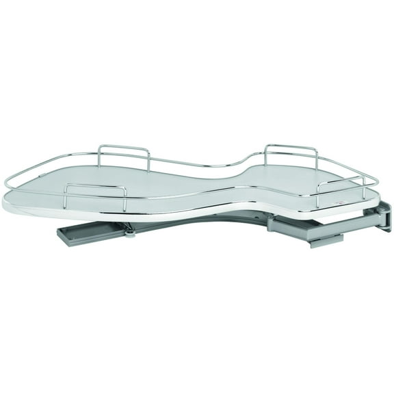 Rev-A-Shelf 15 Inch Single Tier Right Door Blind Left Corner Cabinet Shelf
