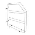 thumbnail image 1 of Rev-A-Shelf 18" Bakeware & Tray Divider for Wall/Base Cabinets, Chrome, 597-18CR-2-1, 1 of 10