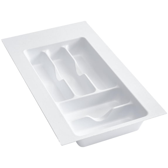 Rev-A-Shelf CT-1W-52 Value Line 11-1/2"W Polymer Trim To Fit Small Cutlery Silverware