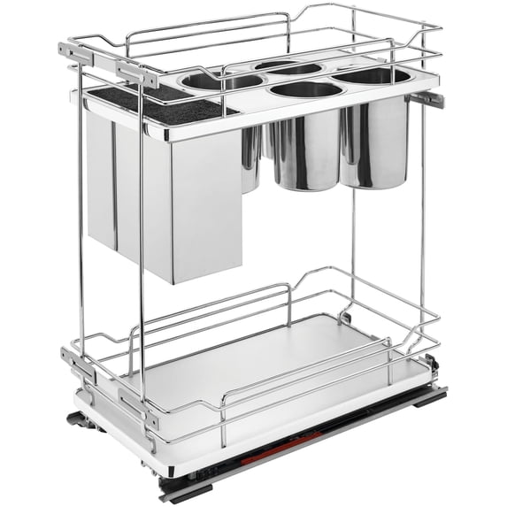 Rev-A-Shelf 2 Tier Knife Organizer Pull Out Drawer