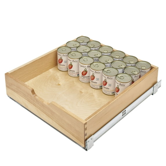 Rev-A-Shelf 20.71" Pullout Kitchen Cabinet Drawer, Soft-close, 4WDB-21SC-1