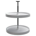 thumbnail image 1 of Rev-A-Shelf 20'' Lazy Susan Full-Circle Polymer 2-Shelf, White, 3072-20-11-52, 1 of 10