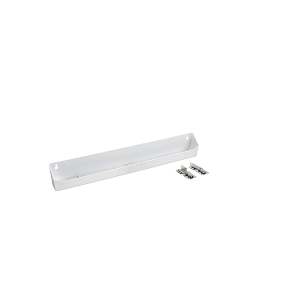 Rev-A-Shelf 22" Kitchen Tip-Out Plastic Tray Polymer, White, LD-6591-22-11-1