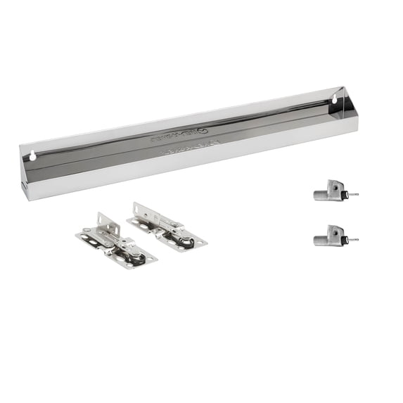 Rev-A-Shelf 25" Soft Close Tip Out for Sink Base Cabinet, 6581-25SS-SC-1