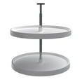 thumbnail image 1 of Rev-A-Shelf 28'' Lazy Susan Full-Circle Polymer 2-Shelf, White, 3072-28-11-52, 1 of 10