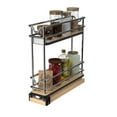 thumbnail image 1 of Rev-A-Shelf 3" Pullout Organizer for Cabinets, 2 Tier Shelf, 5WU2-3N1-1, 1 of 6