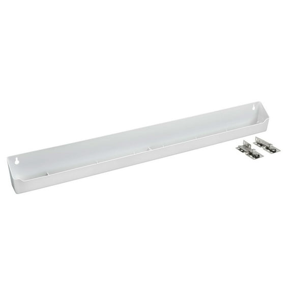 Rev-A-Shelf 30" Kitchen Tip-Out Plastic Tray Polymer, White, LD-6591-30-11-1
