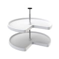 thumbnail image 1 of Rev-A-Shelf 32'' Lazy Susan Kidney Polymer 2-Shelf, White, 3472-32-11-52, 1 of 8