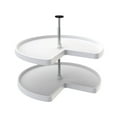 thumbnail image 1 of Rev-A-Shelf 32'' Lazy Susan Kidney Polymer 2-Shelf, White, 3472-32-11-52, 1 of 10