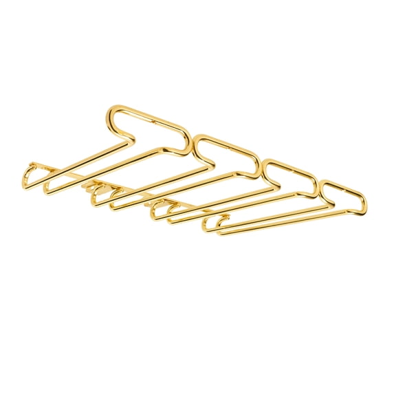 Rev-A-Shelf 3450-11BR 11 Inch Quad Under Cabinet Stemware Holder, Brass