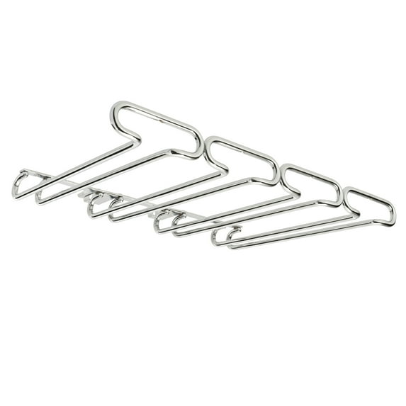 Rev-A-Shelf 3450-11CR 11" Quad Under Cabinet Glass & Stemware Rack, Chrome