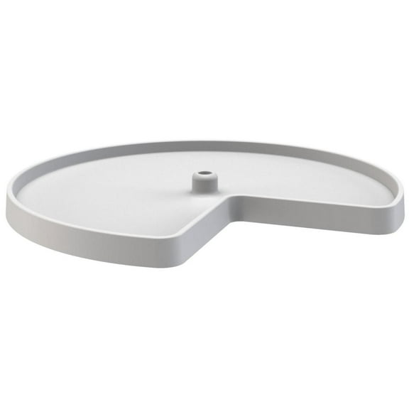 Rev-A-Shelf 3471-28-52 Value Line 28" Pie Cut Single Shelf Lazy Susan - White