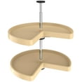 thumbnail image 1 of Rev-A-Shelf 3472-24-52 Value Line Double 2 Tier 24" Kidney Shaped Lazy Susan - Almond, 1 of 7