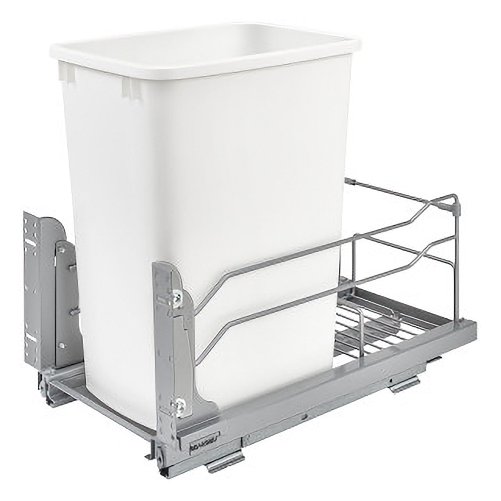 Rev-A-Shelf 35 Quart Pullout Waste Container Trash Can w/ Soft-Close Slides