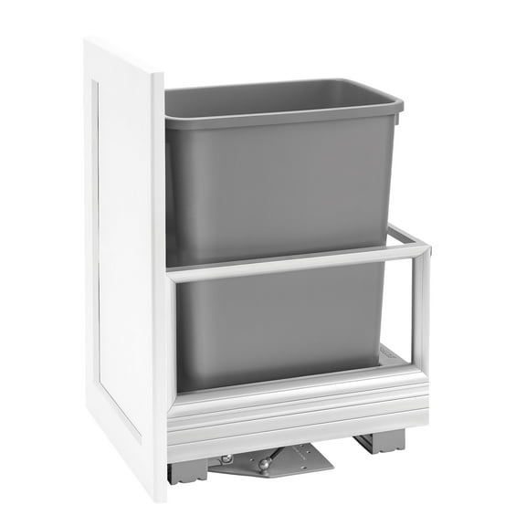 Rev-A-Shelf 35 Quart Soft Close Pullout Kitchen Cabinet Waste Container