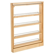 Rev-A-Shelf 432-BFBBSC-3C 3" Cabinet Filler Pull-Out Organizer Spice Rack