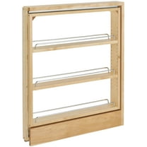 Rev-A-Shelf 438-Bcsc-3C Wood Classics Soft Close Top Slide 3" Pull Out Between Cabinet