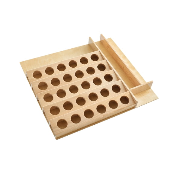 Rev-A-Shelf 4CDI-24-KCUP-1 22" K-Cup Wood Custom Kitchen Drawer Insert