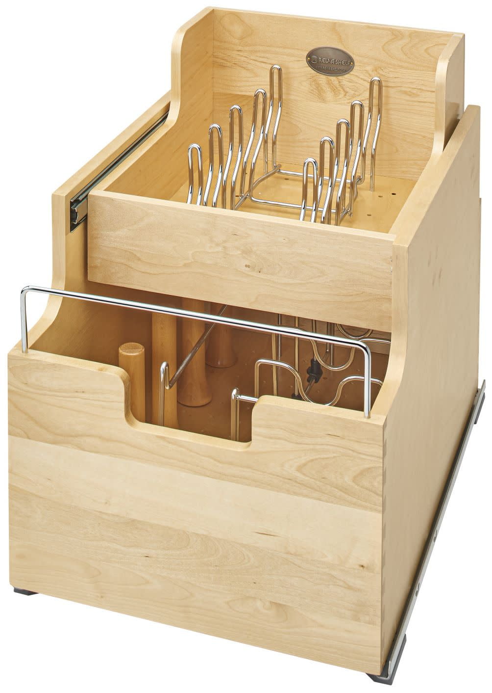 Rev-A-Shelf Maple Pullout Basket