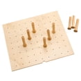 thumbnail image 1 of Rev-A-Shelf 4DPS-2421 24x21in Wood Trimmable Pegboard Organizer with 9 Pegs, 1 of 12