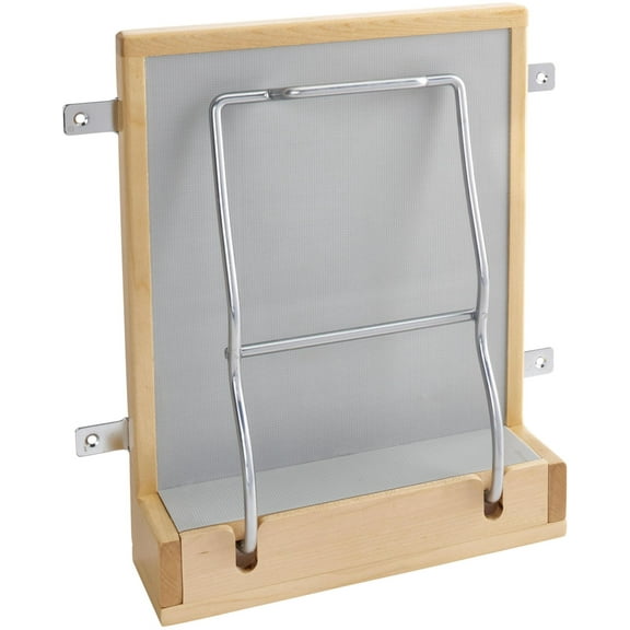 Rev-A-Shelf 4Sh-15-1 Wood Classics 10"W Door Mount Bathroom Vanity Cabinet Scale Holder /