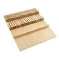 thumbnail image 1 of Rev-A-Shelf 4WDKB-1 Dual Row Trimmable Knife Block Drawer Organizer Insert, 1 of 12