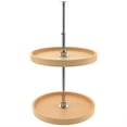 thumbnail image 1 of Rev-A-Shelf 4WLS072-18-52 18" Wooden Full Circle 2 Shelf Lazy Susan, Maple, 1 of 9