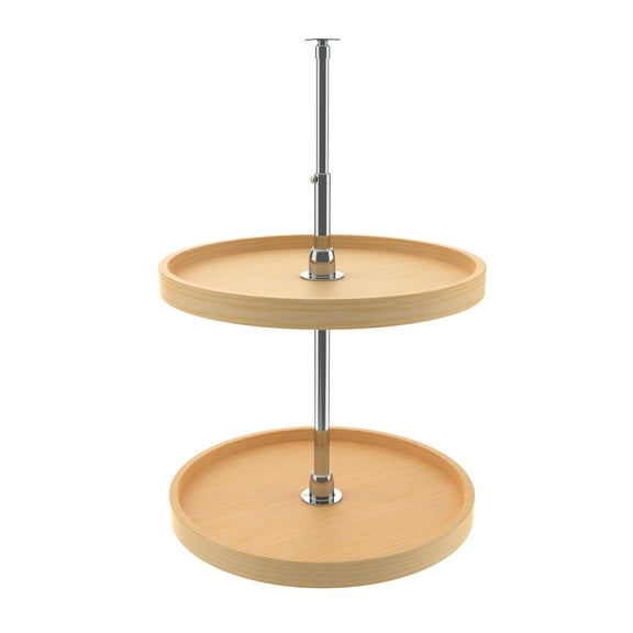 Rev-A-Shelf 4WLS072-20-52 20 Inch Wooden Cabinet Full Circle Lazy Susan