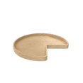 thumbnail image 1 of Rev-A-Shelf 4WLS401-28-BS52 28 Inch Wooden Kidney Shaped 1-Shelf Lazy Susan, 1 of 10