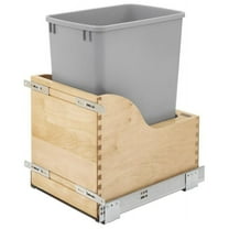 Rev-A-Shelf 4Wcsc-1532Dm16-1 Wood Classics 11-3/4"W Single Pull Out 32 Qt / 8.75 Gallon